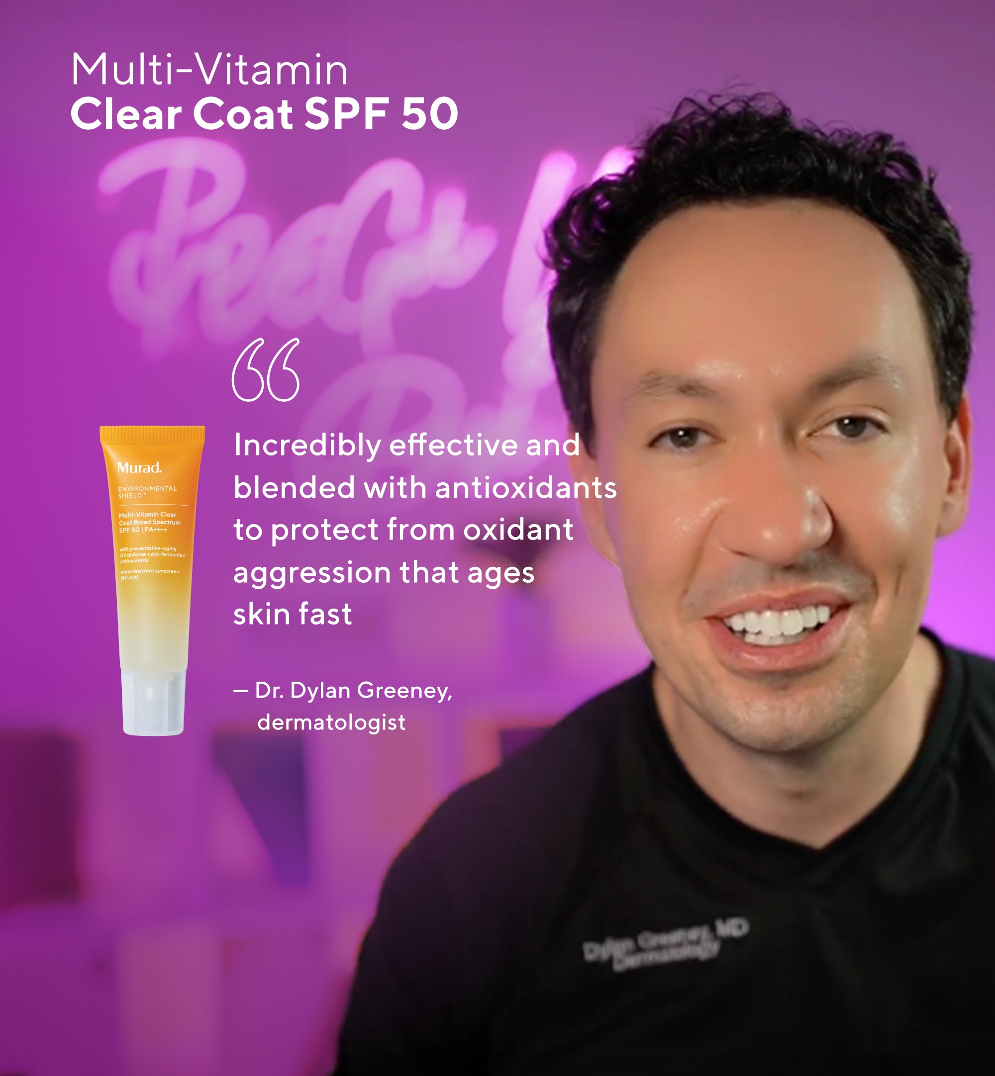 Multi-Vitamin Clear Coat Broad Spectrum SPF 50
