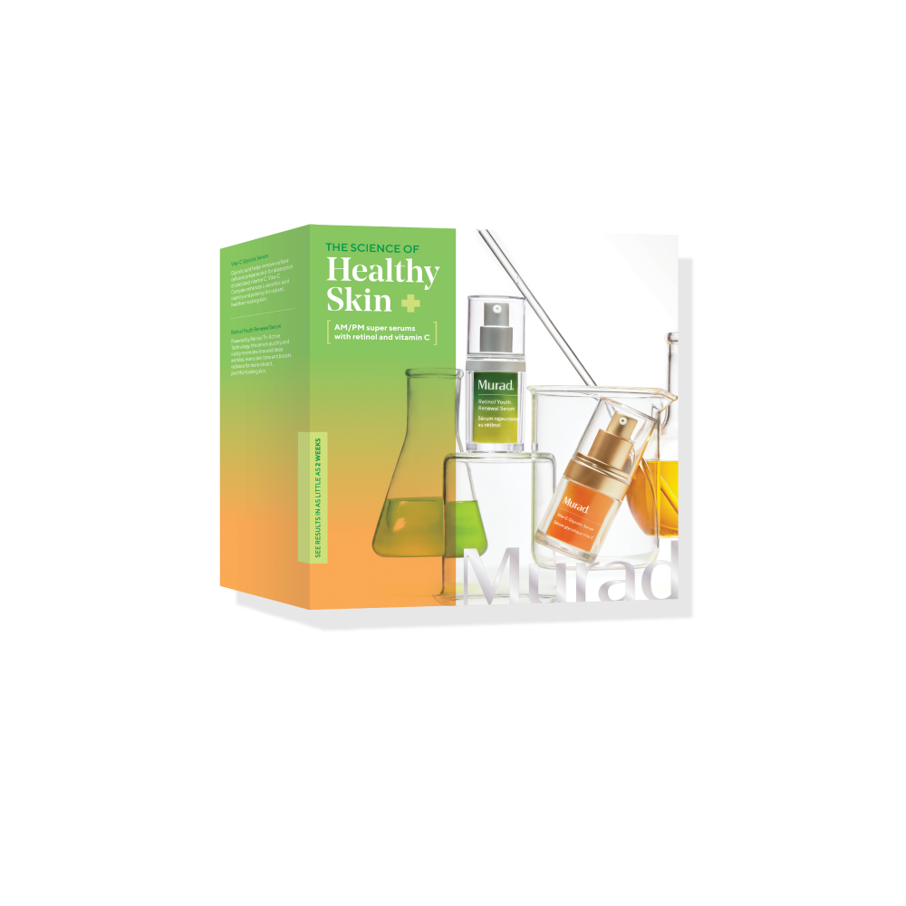 The Science of Healthy Skin: AM/PM Super Serums With Retinol and Vitamin C