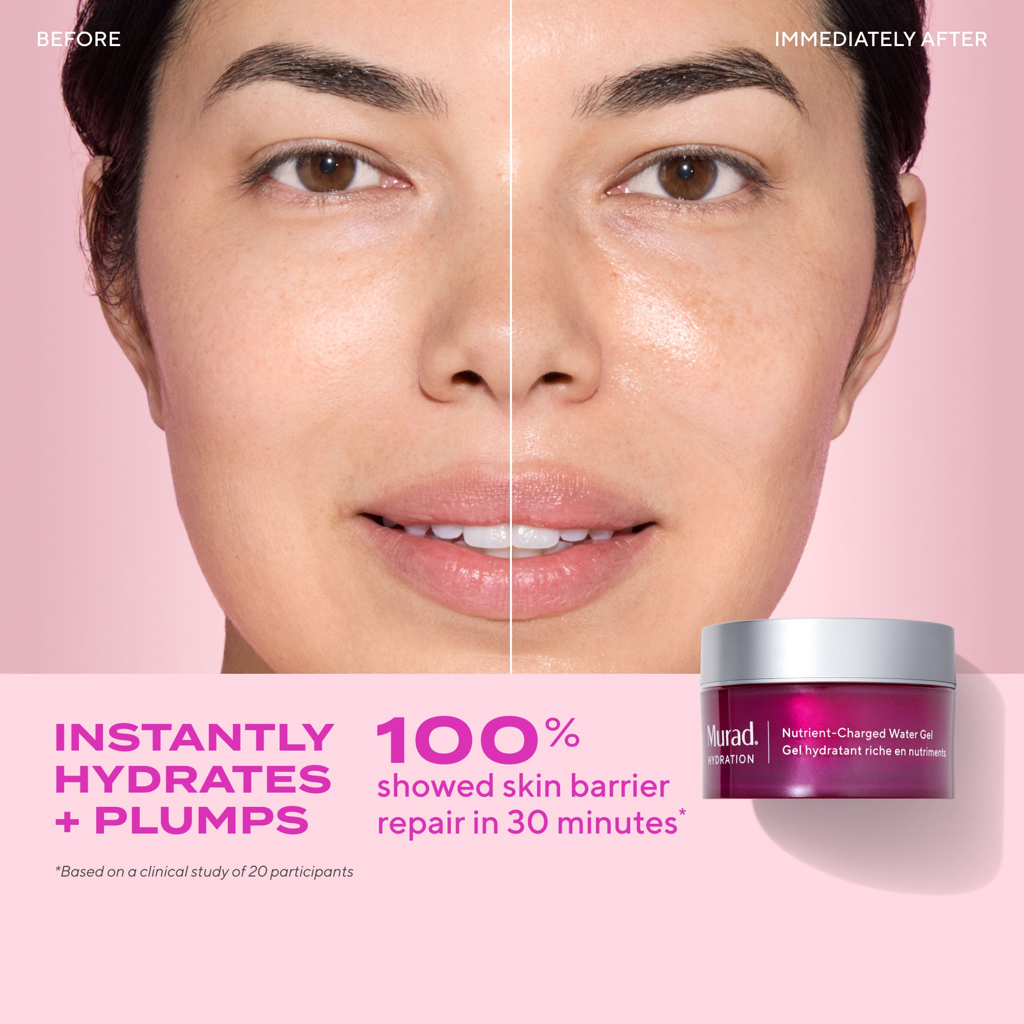 Nutrient-Charged Water Gel