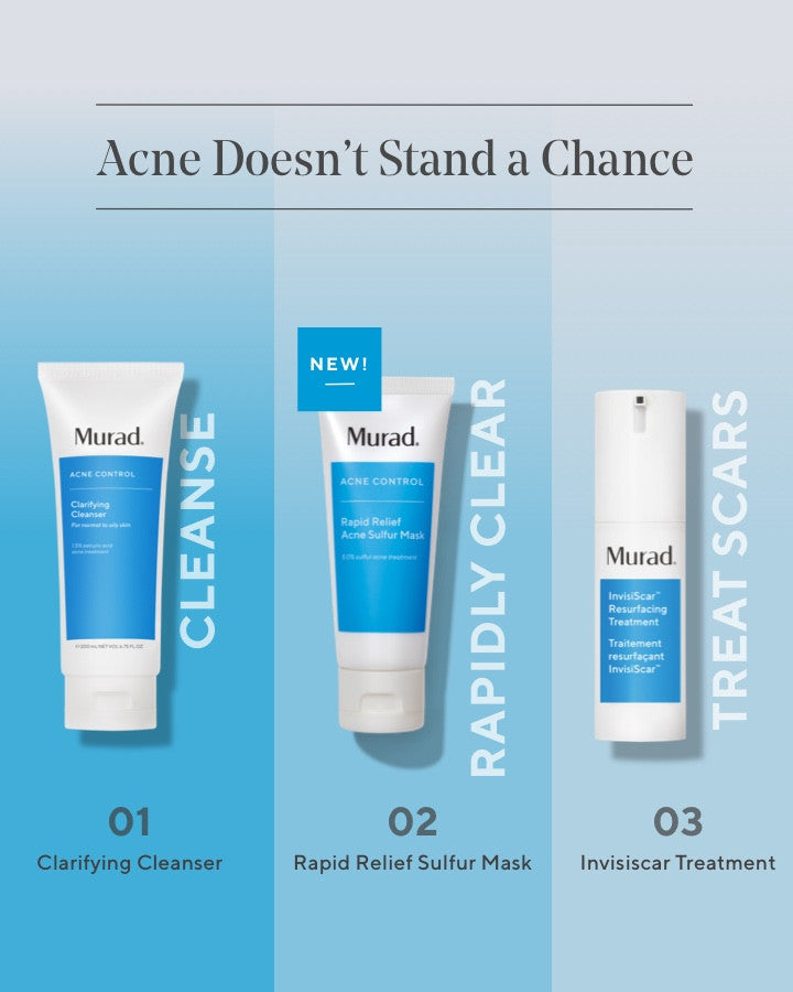 Rapid Relief Acne Sulfur Mask Ingredient Regimen