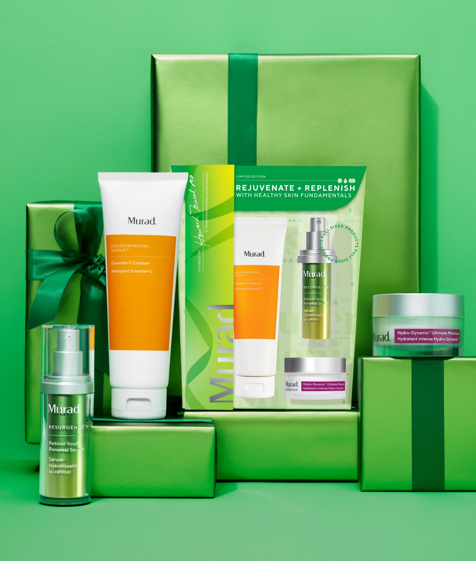 Scientific skincare set