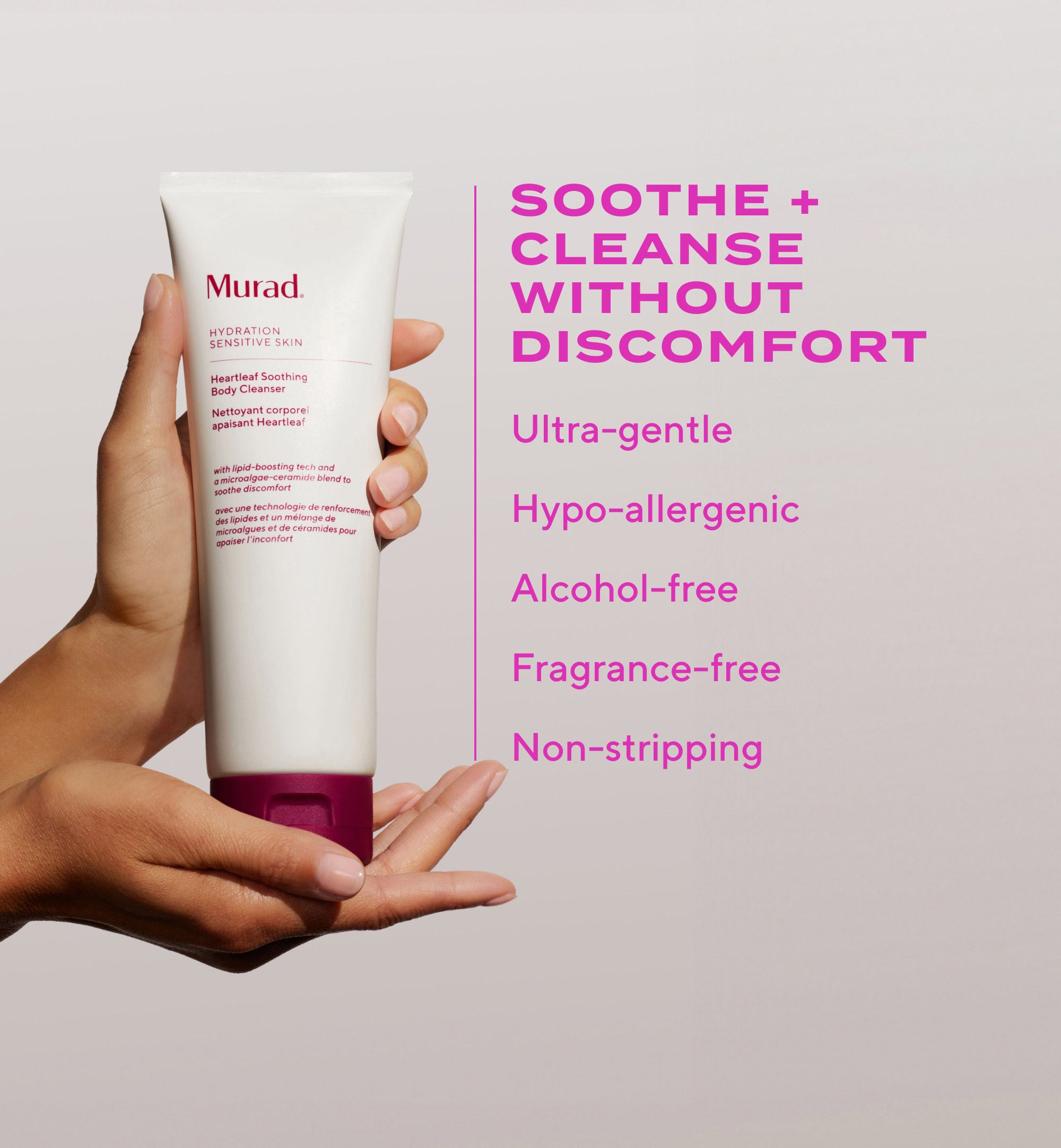 Heartleaf Soothing Body Cleansing Wash for Sensitive and Eczema-Prone Skin