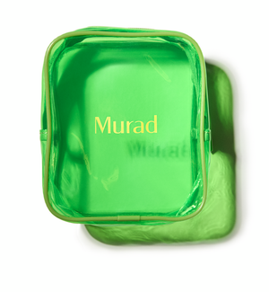 Free Gift: Clear Green Cosmetic Bag