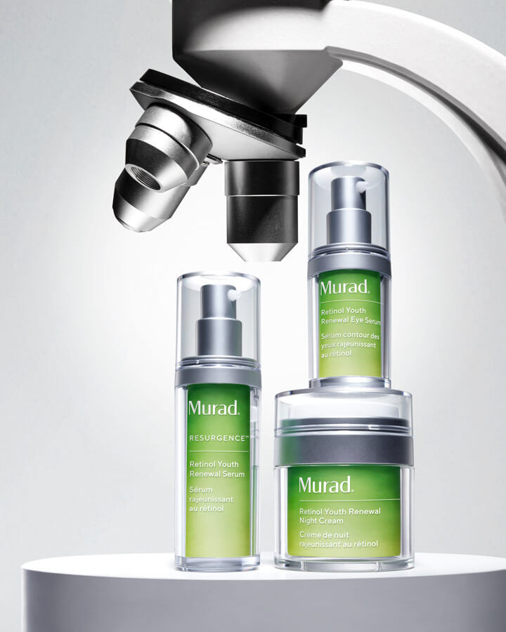 Retinol Youth Renewal Serum, Retinol Youth Renewal Eye Serum and Retinol Youth Renewal Night Cream